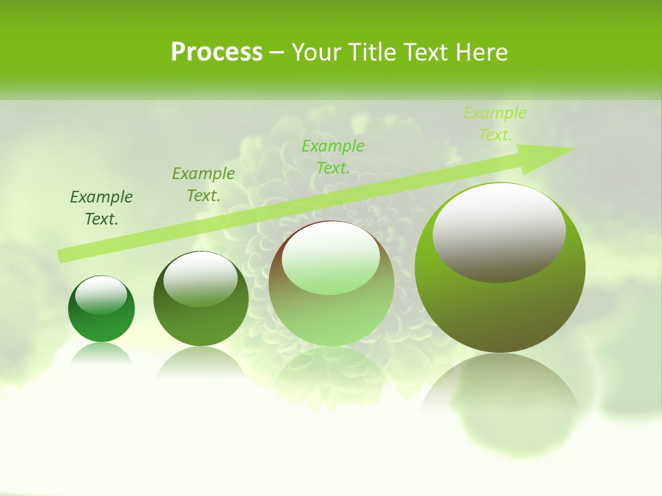 A Green Flower Powerpoint Presentation Template PowerPoint Template