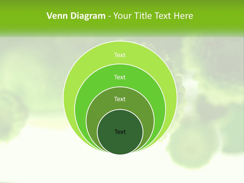 A Green Flower Powerpoint Presentation Template PowerPoint Template