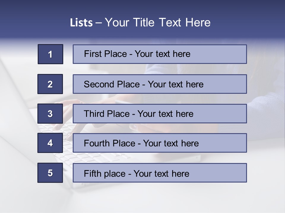A Woman Holding A Credit Card While Using A Laptop PowerPoint Template