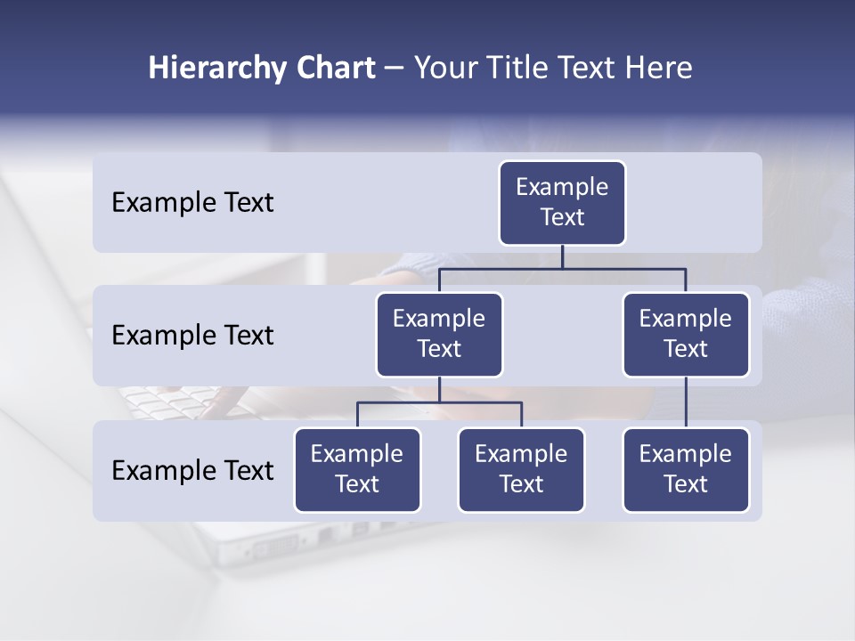 A Woman Holding A Credit Card While Using A Laptop PowerPoint Template