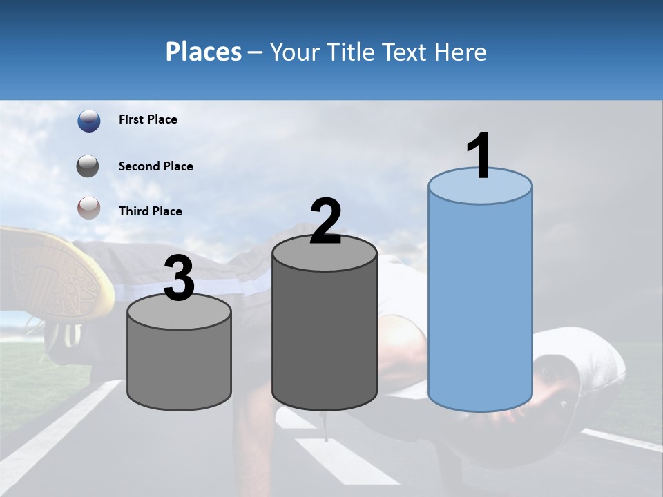 A Man Doing A Handstand On A Road PowerPoint Template