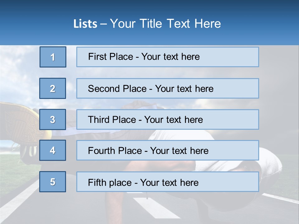 A Man Doing A Handstand On A Road PowerPoint Template