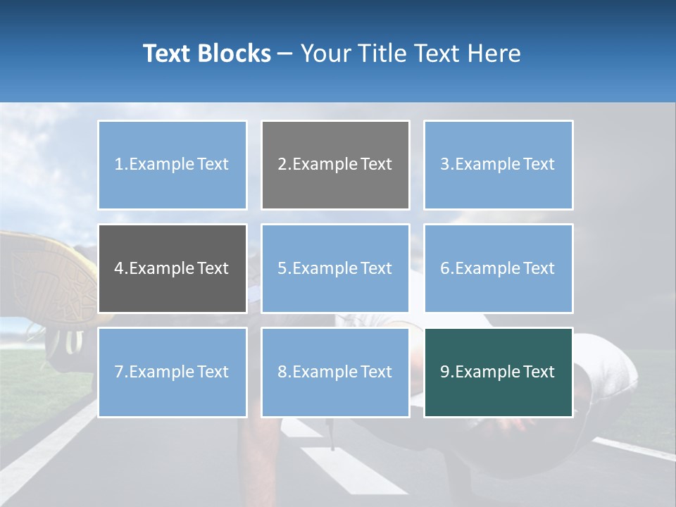 A Man Doing A Handstand On A Road PowerPoint Template