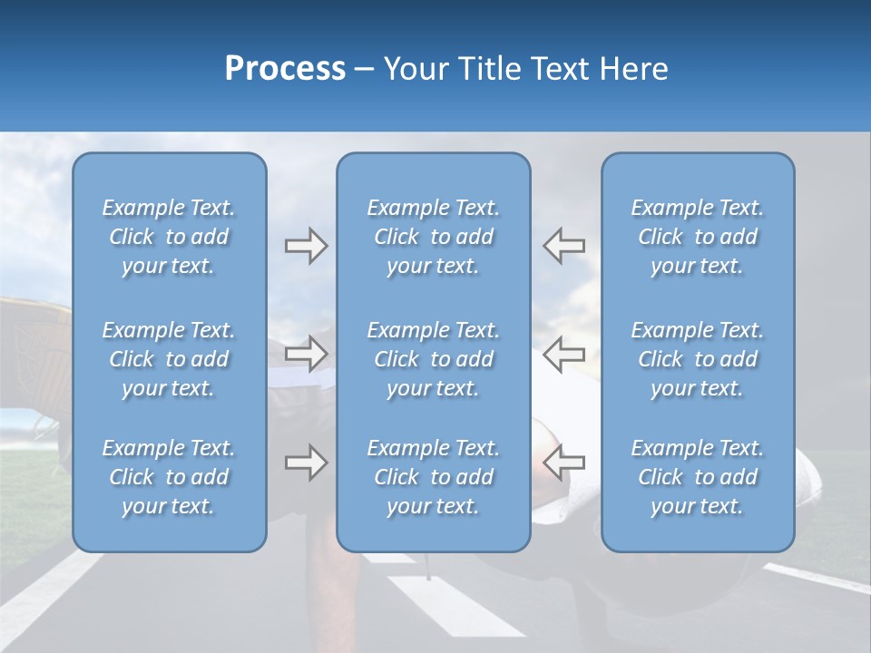 A Man Doing A Handstand On A Road PowerPoint Template