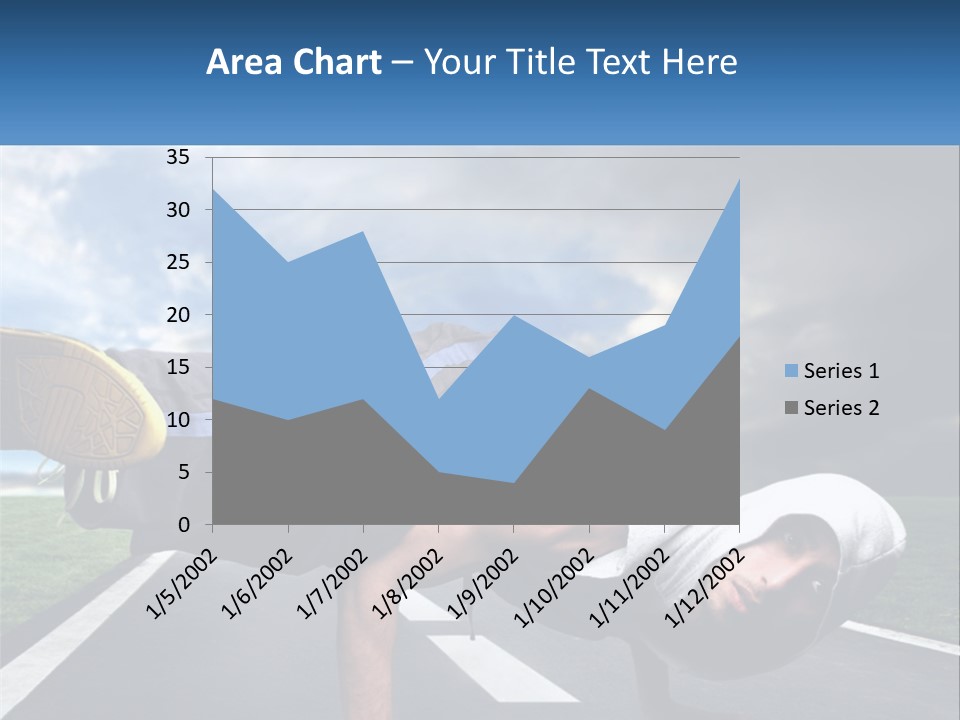 A Man Doing A Handstand On A Road PowerPoint Template