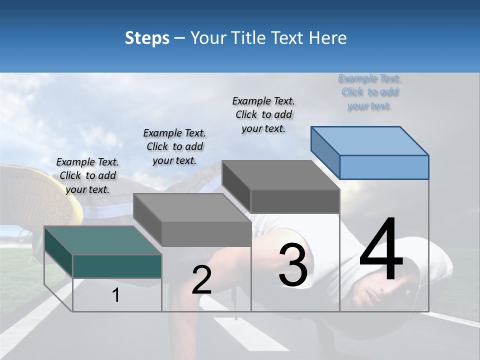 A Man Doing A Handstand On A Road PowerPoint Template