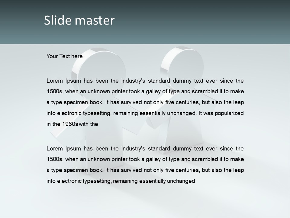 Two People Holding Hands Powerpoint Template PowerPoint Template