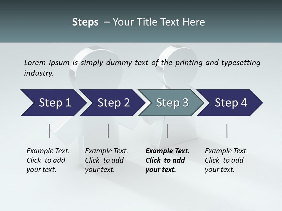 Two People Holding Hands Powerpoint Template PowerPoint Template