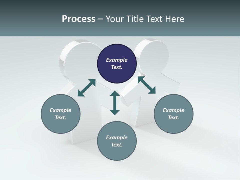 Two People Holding Hands Powerpoint Template PowerPoint Template