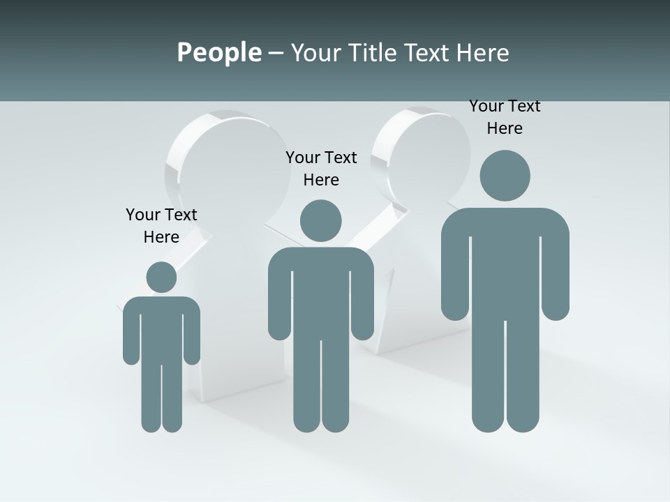 Two People Holding Hands Powerpoint Template PowerPoint Template