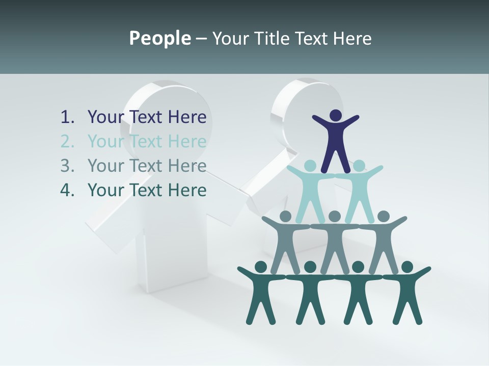 Two People Holding Hands Powerpoint Template PowerPoint Template