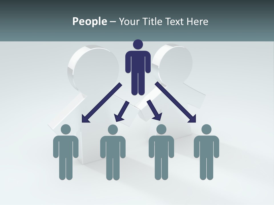 Two People Holding Hands Powerpoint Template PowerPoint Template