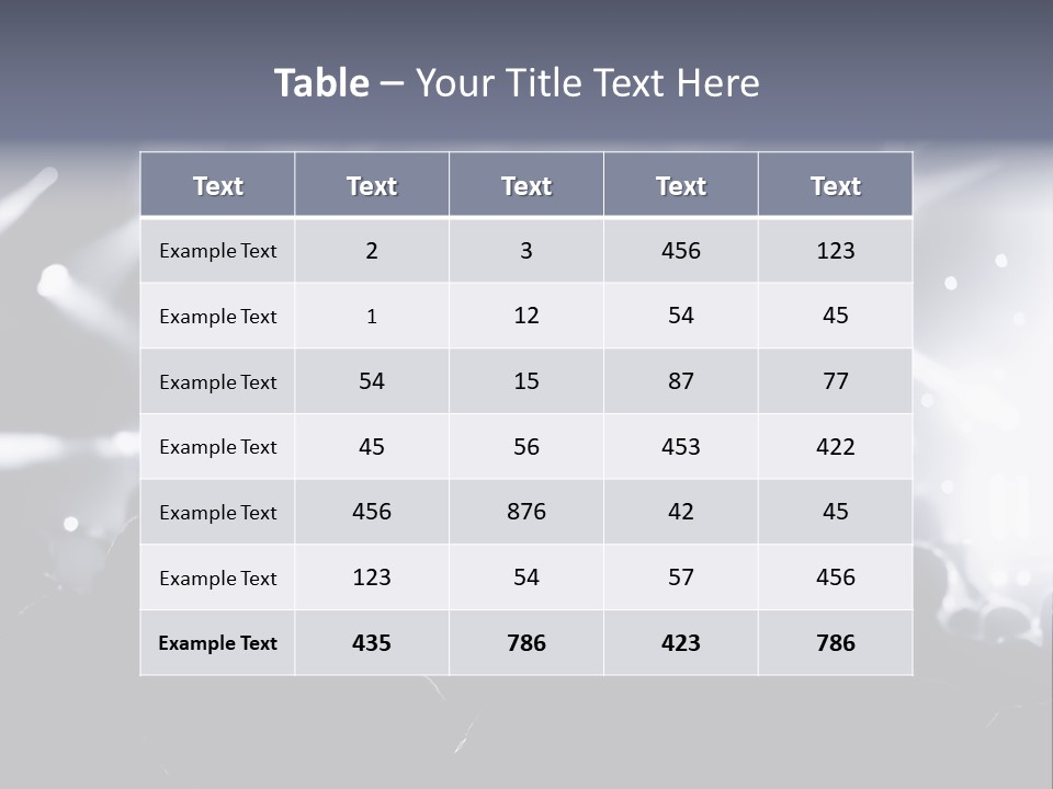 A Crowd Of People At A Concert With Their Hands Up PowerPoint Template
