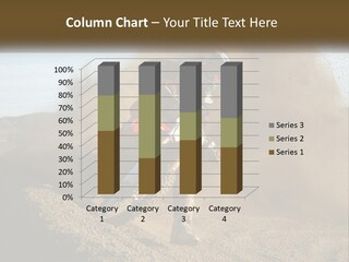 A Person Riding A Dirt Bike On A Dirt Track PowerPoint Template