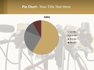 A Group Of Microphones Sitting Next To Each Other PowerPoint Template