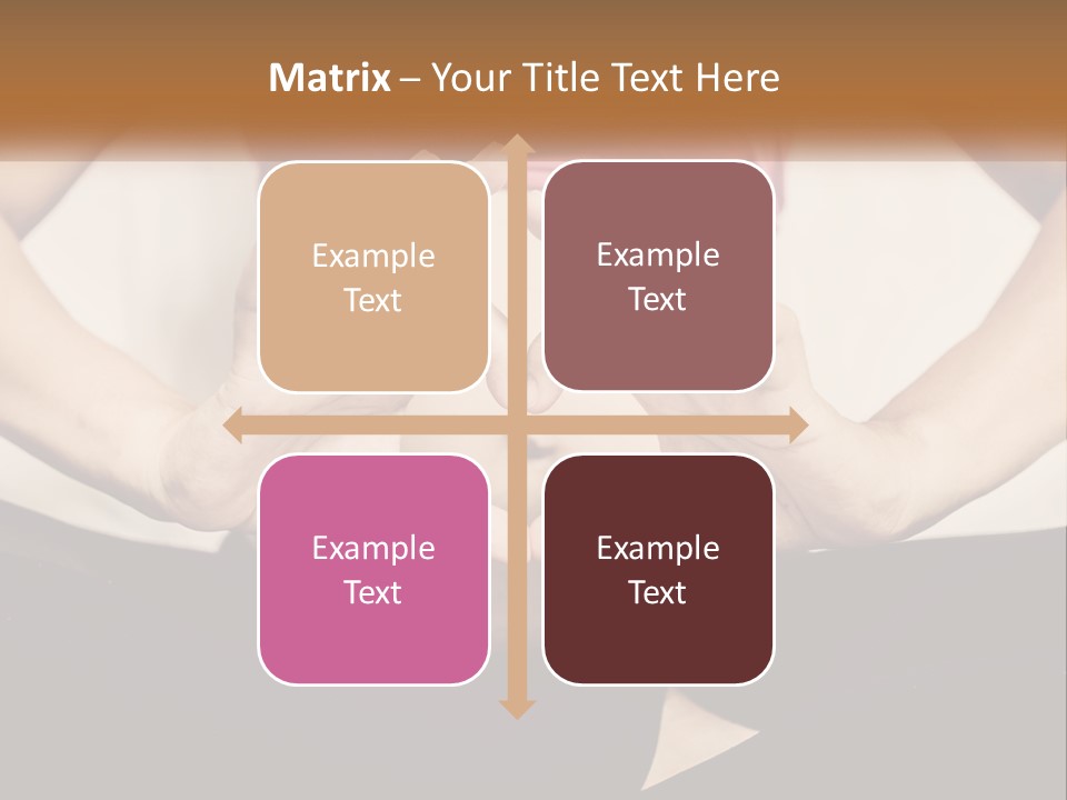 A Woman Making A Heart Shape With Her Hands PowerPoint Template