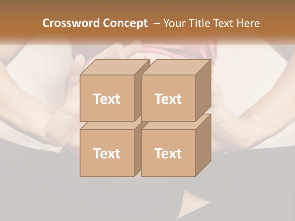 A Woman Making A Heart Shape With Her Hands PowerPoint Template