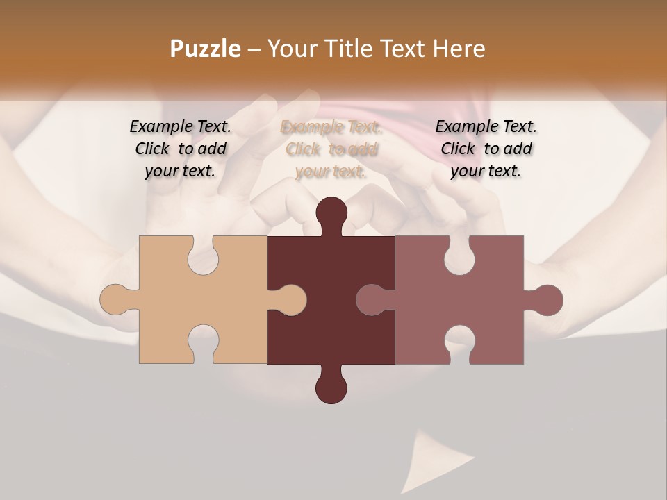 A Woman Making A Heart Shape With Her Hands PowerPoint Template