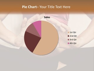 A Woman Making A Heart Shape With Her Hands PowerPoint Template