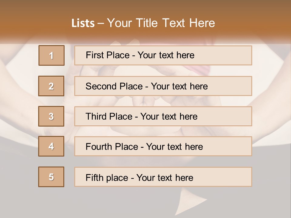 A Woman Making A Heart Shape With Her Hands PowerPoint Template