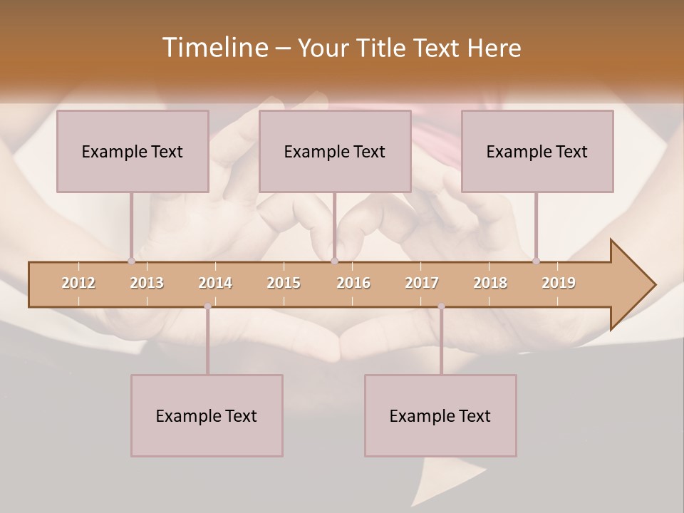 A Woman Making A Heart Shape With Her Hands PowerPoint Template