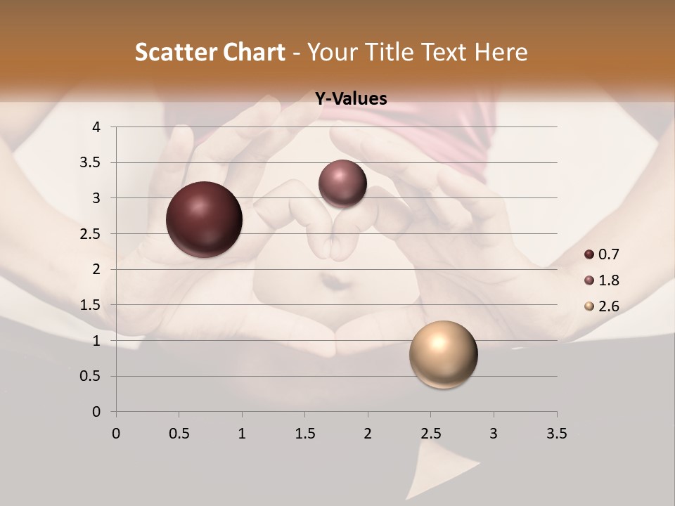 A Woman Making A Heart Shape With Her Hands PowerPoint Template