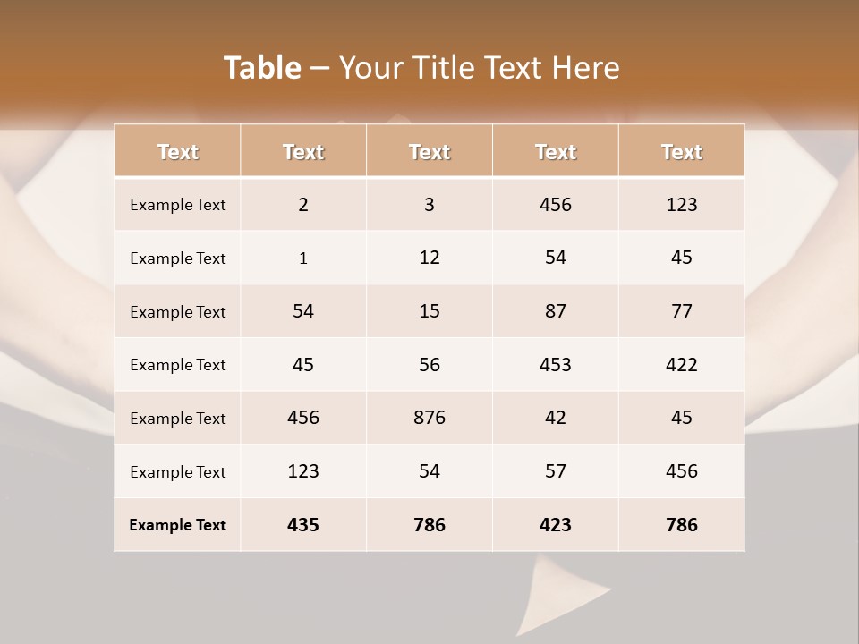 A Woman Making A Heart Shape With Her Hands PowerPoint Template