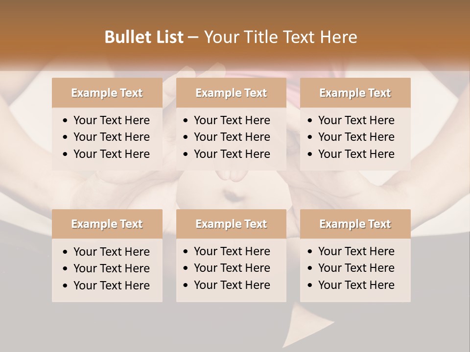 A Woman Making A Heart Shape With Her Hands PowerPoint Template