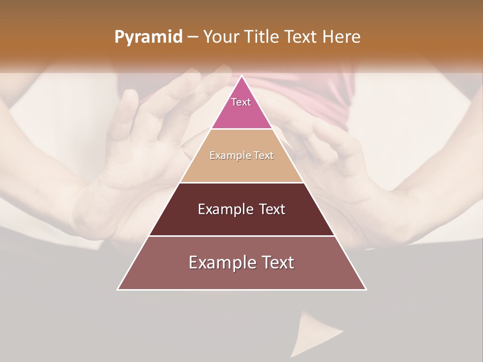 A Woman Making A Heart Shape With Her Hands PowerPoint Template