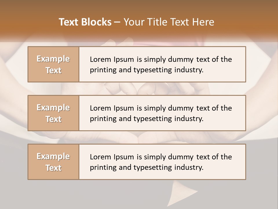 A Woman Making A Heart Shape With Her Hands PowerPoint Template