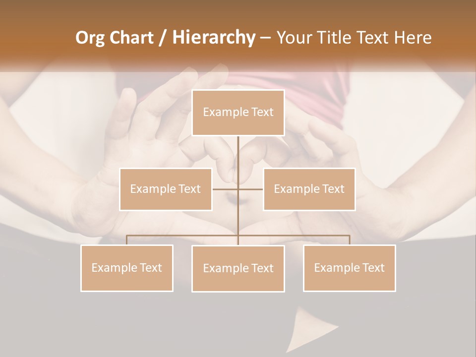 A Woman Making A Heart Shape With Her Hands PowerPoint Template