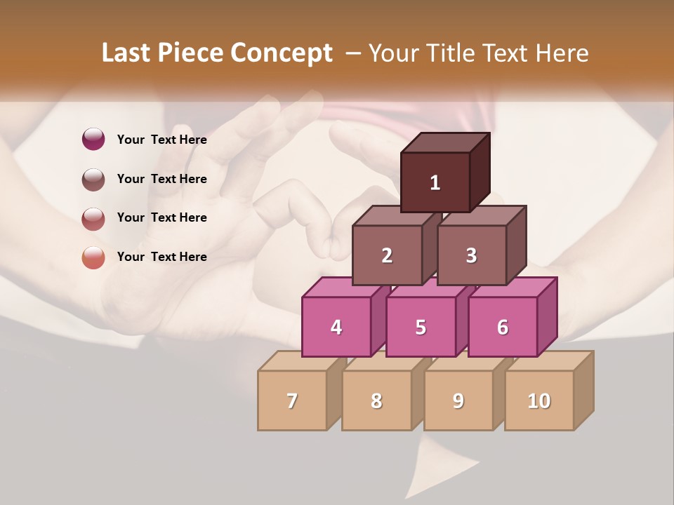 A Woman Making A Heart Shape With Her Hands PowerPoint Template