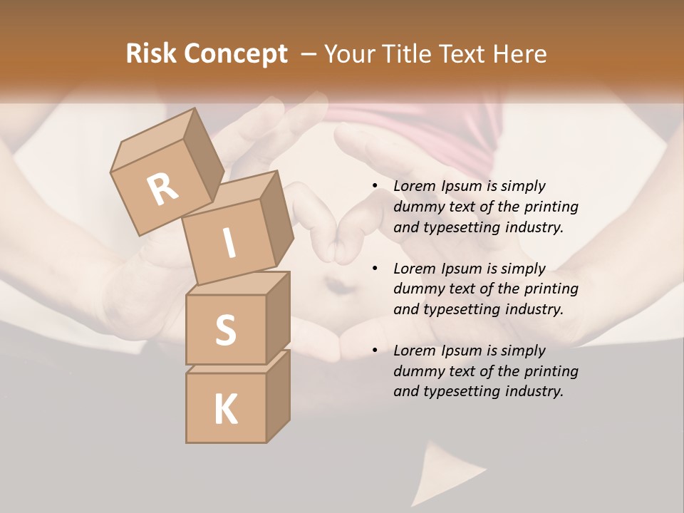 A Woman Making A Heart Shape With Her Hands PowerPoint Template