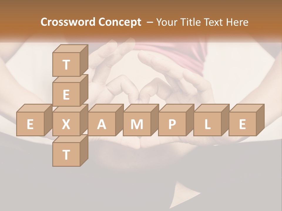 A Woman Making A Heart Shape With Her Hands PowerPoint Template