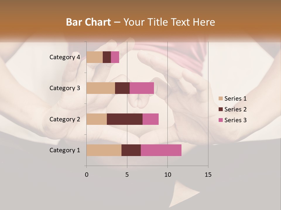 A Woman Making A Heart Shape With Her Hands PowerPoint Template