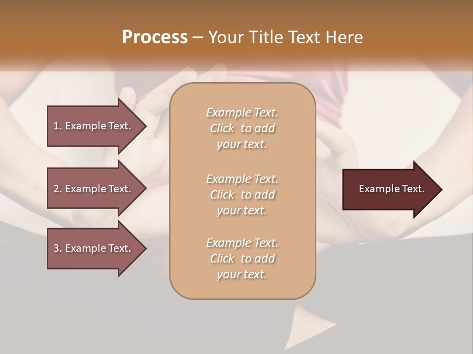 A Woman Making A Heart Shape With Her Hands PowerPoint Template