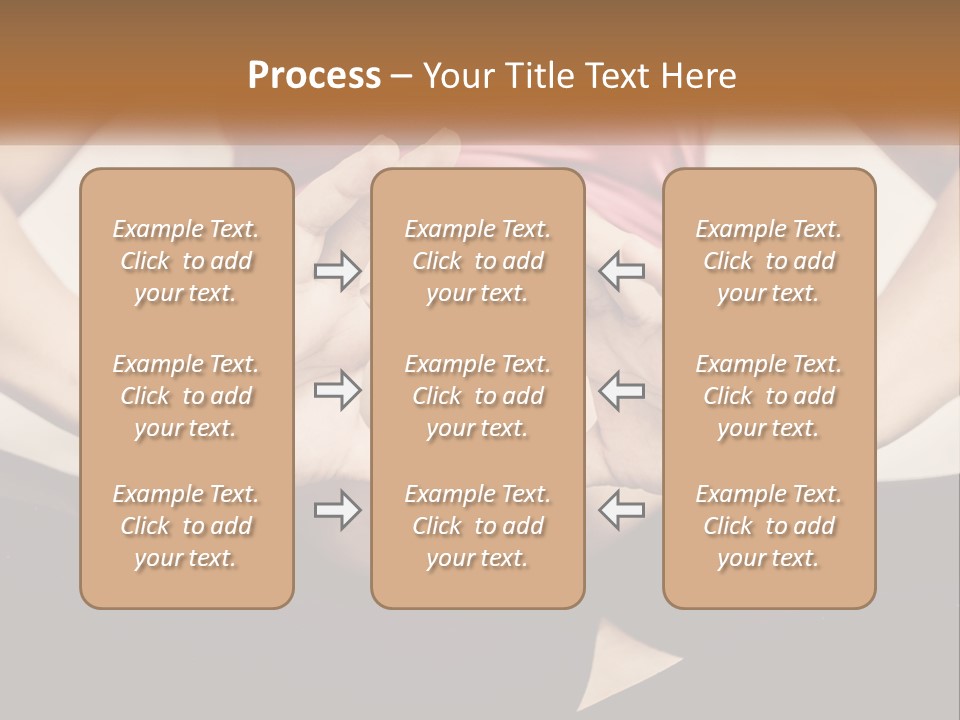 A Woman Making A Heart Shape With Her Hands PowerPoint Template