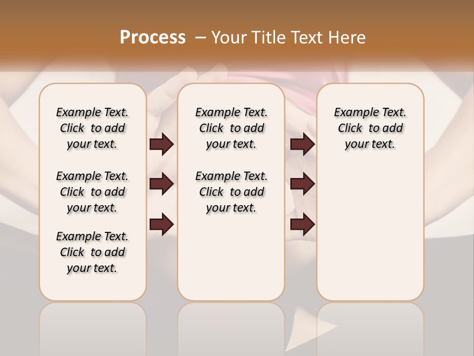 A Woman Making A Heart Shape With Her Hands PowerPoint Template