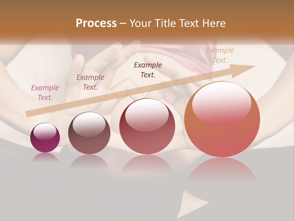 A Woman Making A Heart Shape With Her Hands PowerPoint Template