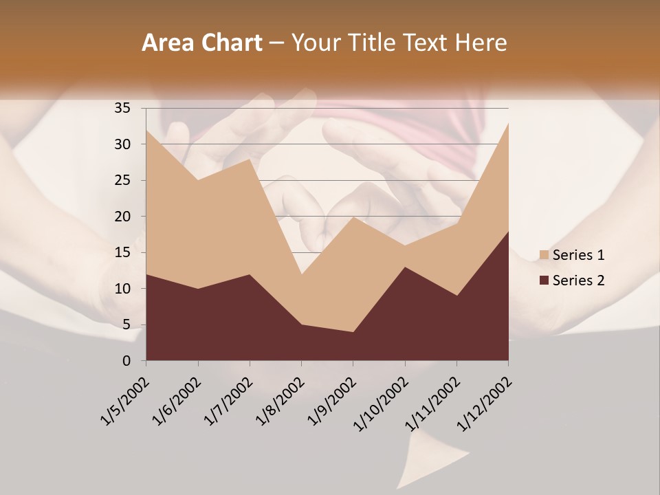 A Woman Making A Heart Shape With Her Hands PowerPoint Template