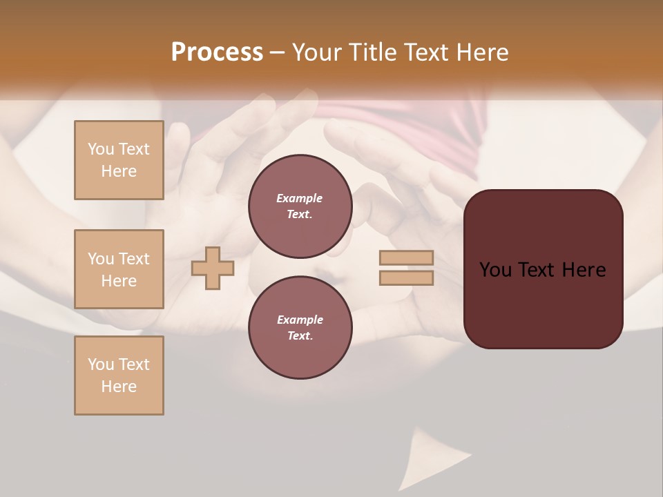 A Woman Making A Heart Shape With Her Hands PowerPoint Template