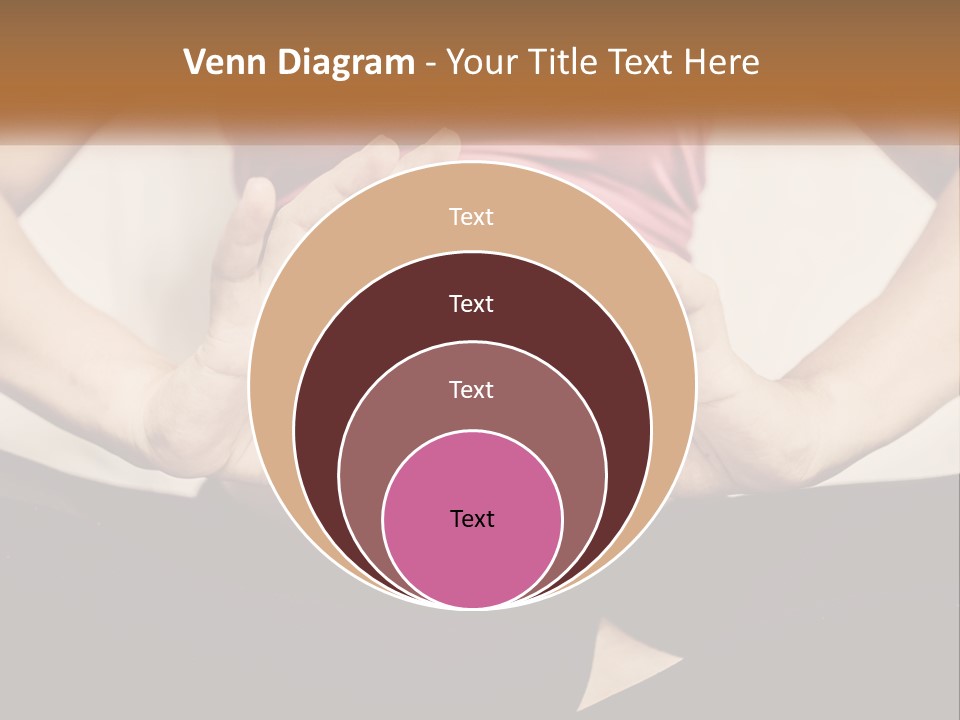 A Woman Making A Heart Shape With Her Hands PowerPoint Template