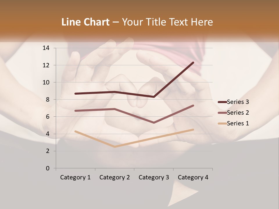 A Woman Making A Heart Shape With Her Hands PowerPoint Template