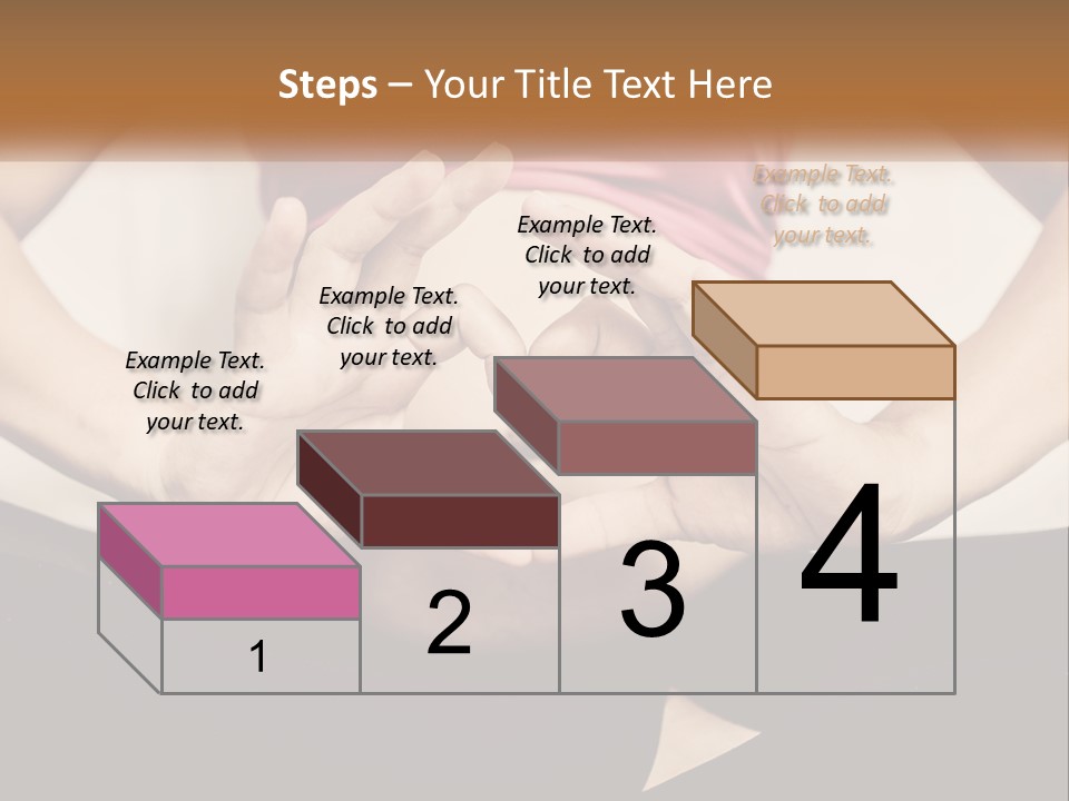 A Woman Making A Heart Shape With Her Hands PowerPoint Template