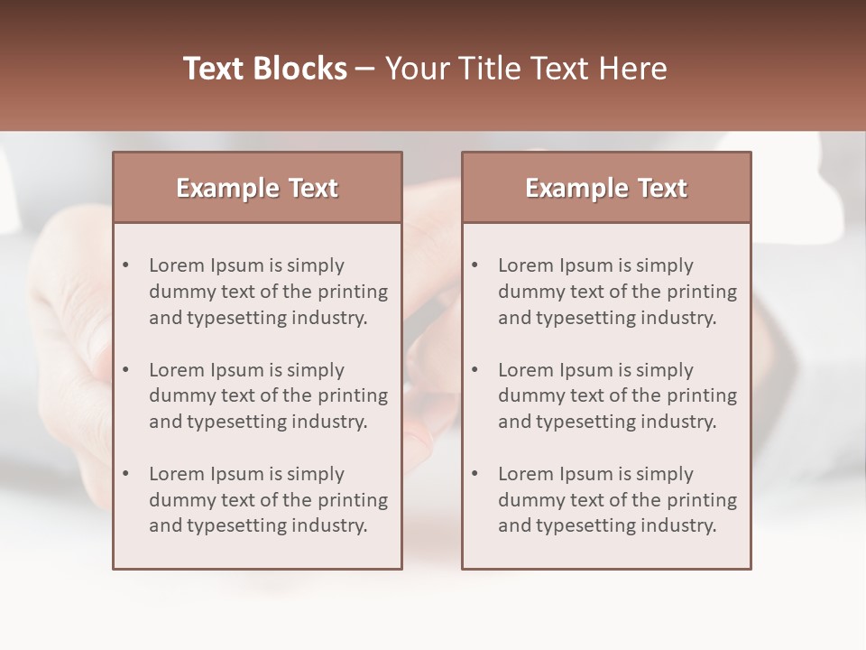 A Person Holding A Cell Phone In Their Hands PowerPoint Template