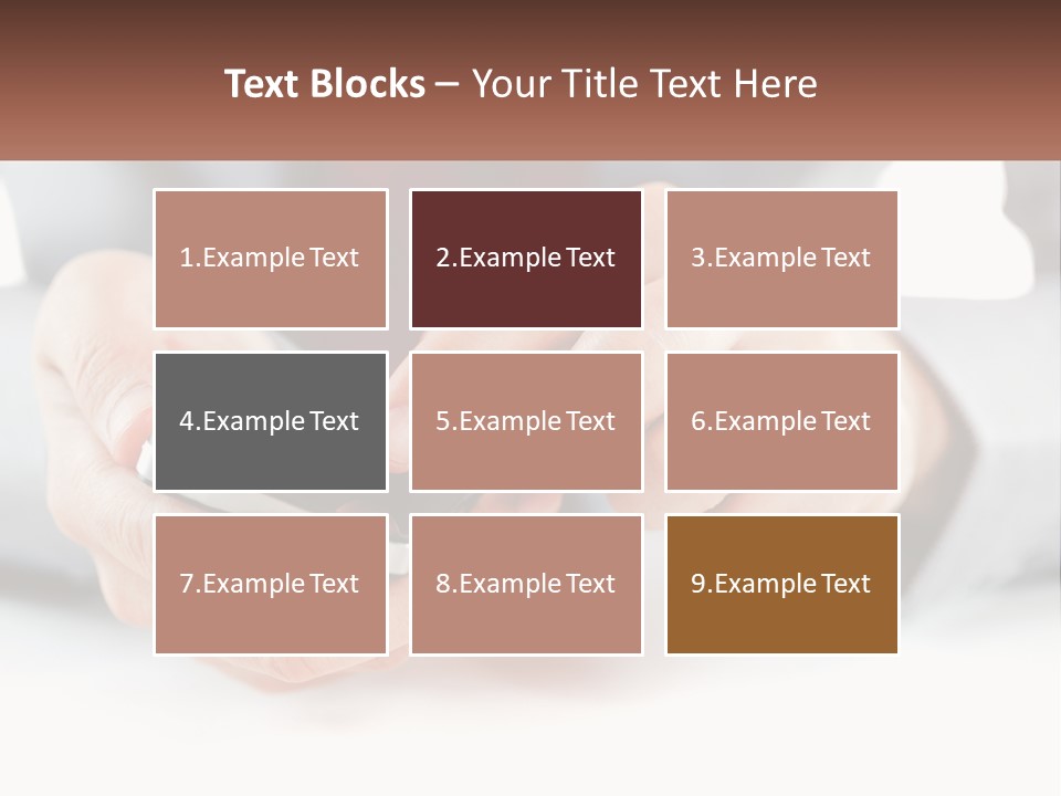 A Person Holding A Cell Phone In Their Hands PowerPoint Template