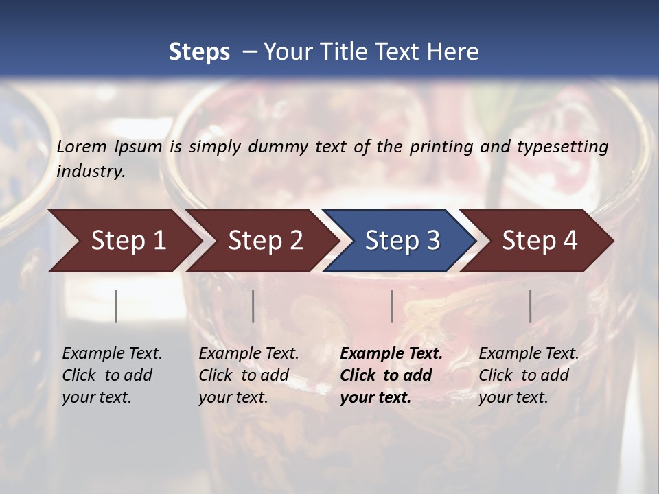 A Group Of Cups With A Plant Growing Out Of Them PowerPoint Template