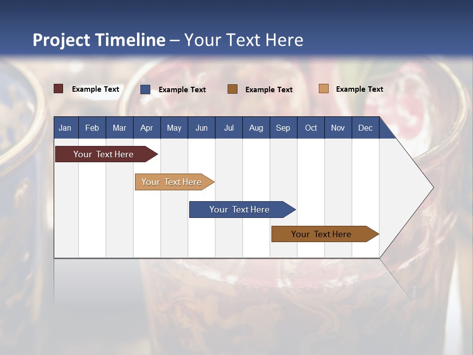 A Group Of Cups With A Plant Growing Out Of Them PowerPoint Template
