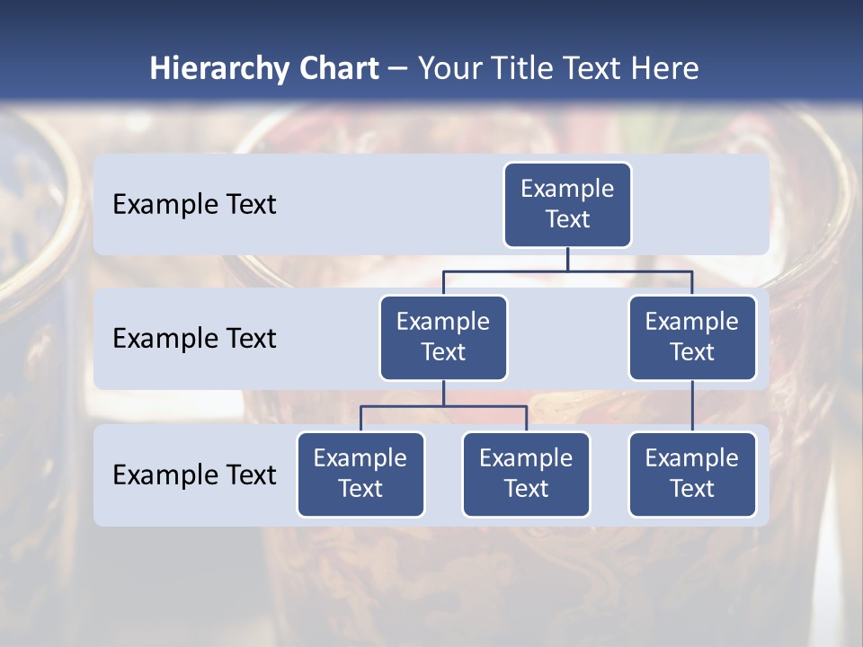 A Group Of Cups With A Plant Growing Out Of Them PowerPoint Template