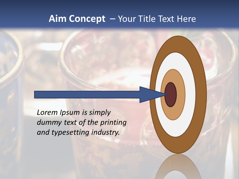 A Group Of Cups With A Plant Growing Out Of Them PowerPoint Template